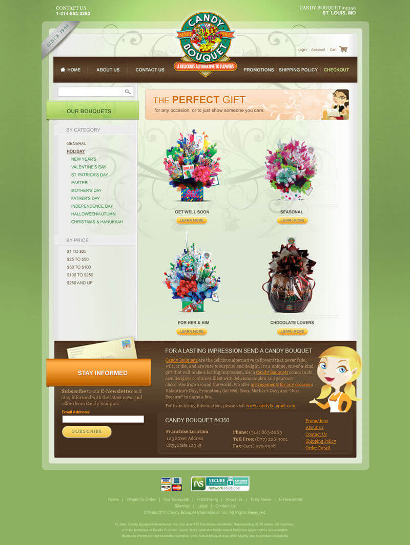Candy Bouquet - Category